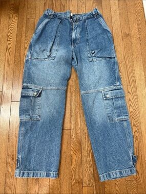 Free People We The Free Marx Slouchy Cargo Jeans